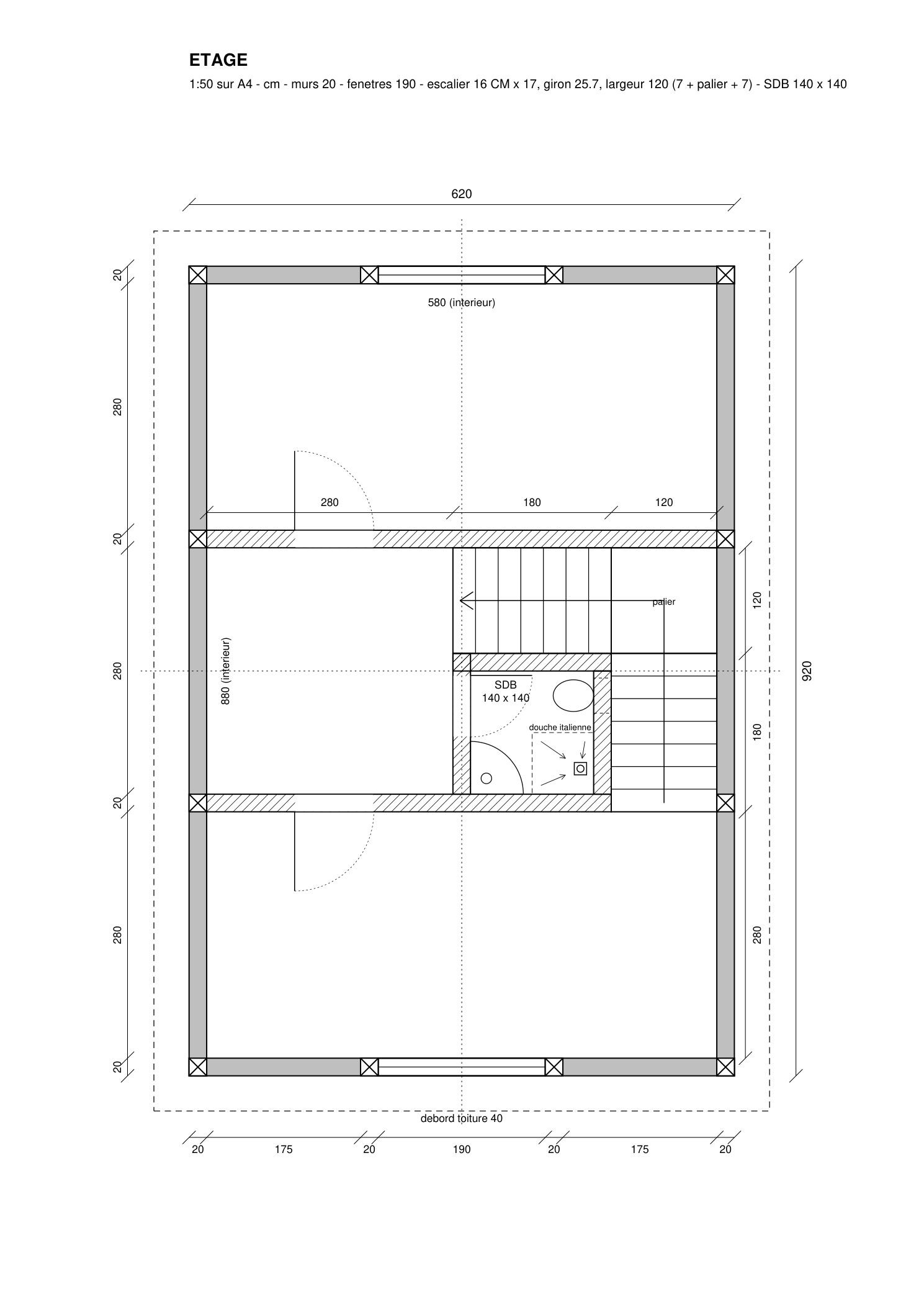 Plan étage officiel